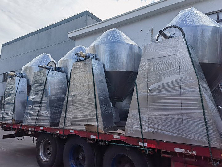 双锥回转真空干燥机的连接方式及其特点